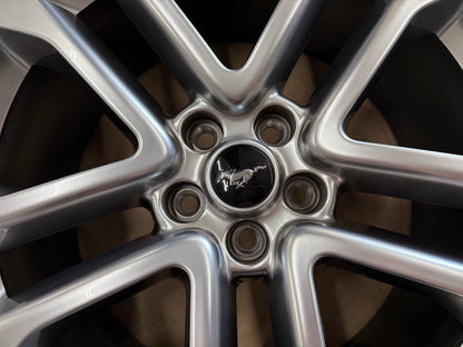 2015-2023 Ford Mustang GT Silver Wheel Rim 20x9"