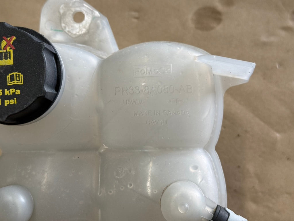 2024-2026 Ford Mustang GT Coyote 5.0L V8 Coolant Overflow Tank w/Hose