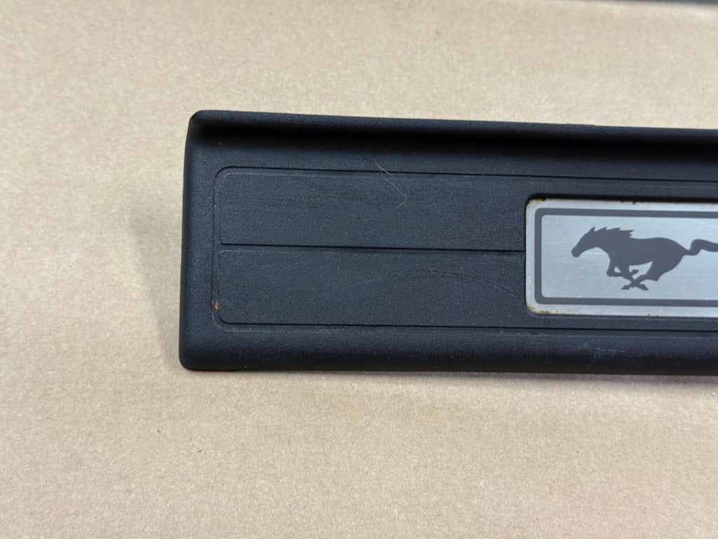 2015-2023 Ford Mustang "My Color" Sill/Scuff Plates Interior Trim Black