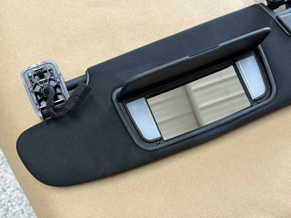 2015-2023 Ford Mustang Coupe Sun Visors Pair "Home Link"