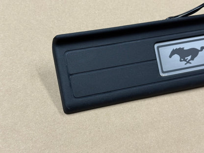 2015-2023 Ford Mustang "My Color" Scuff Plates Interior Trim Black