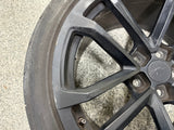 2012-2015 Chevrolet Camaro ZL1 20x11" Black Wheel Rim Tire Firestone 305/35/20