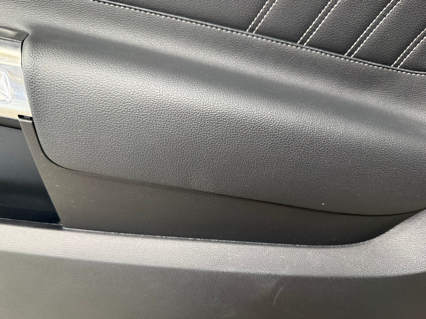 2018-2023 Mustang GT V6 EcoBoost LH RH Premium Leather Insert Door Panels Pair