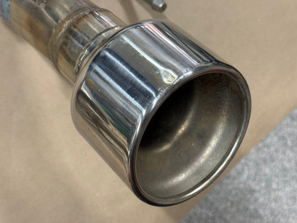 2010-2015 Chevrolet Camaro SS Borla ATAK Axle Back Exhaust Mufflers Used