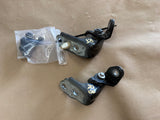 2015-2023 Ford Mustang GT GT500 GT350 Door Hinges RH Pass. Upper Lower "Black"