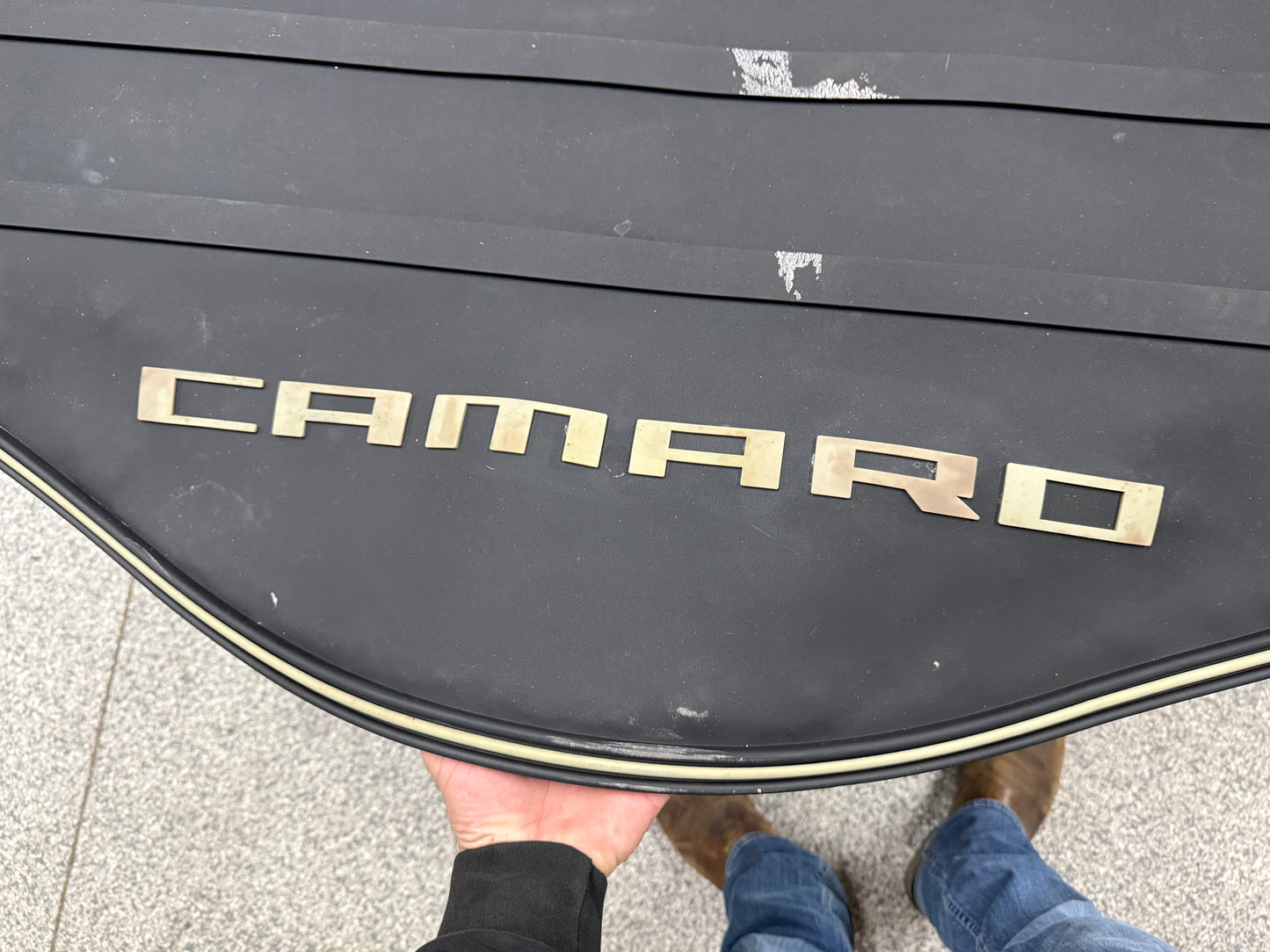 2010-2015 Chevrolet Camaro SS Rubber Trunk Mat - OEM