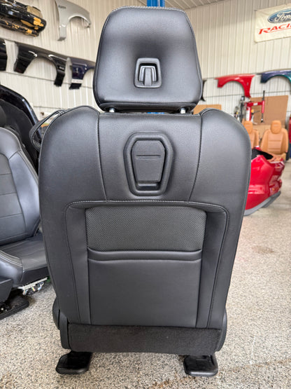 2015-2017 Ford Mustang GT Premium Leather Front Rear Seats Black Heated/Cooled