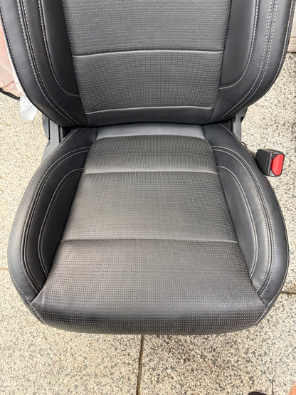 2024-2026 Ford Mustang GT Black Leather Front Rear Seats Heated/Cooled