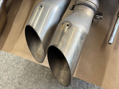 2018-2023 Ford Mustang GT Active Exhaust Quad Tip Mufflers