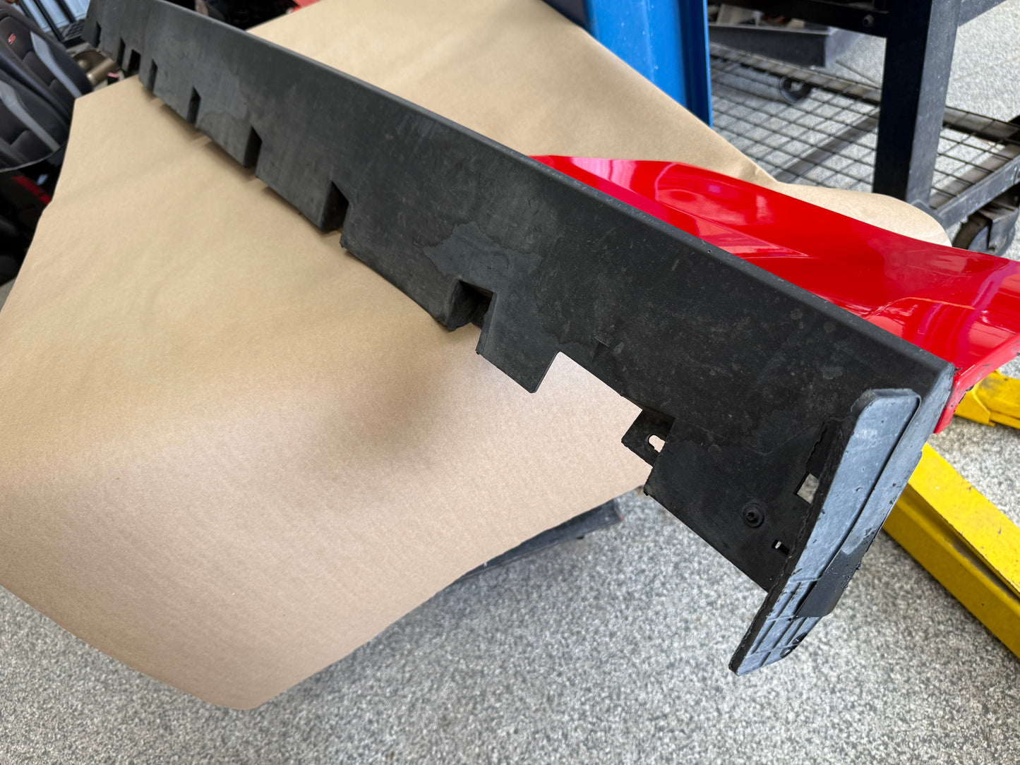 2015-2023 Mustang GT V6 LH Side Skirt Molding Driver Side "Race Red"