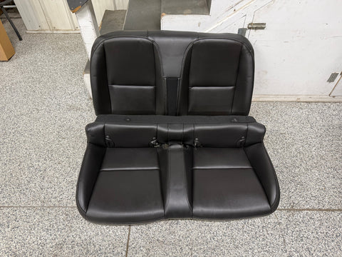2010-2015 Chevrolet Camaro SS Convertible Rear Seats Black Leather