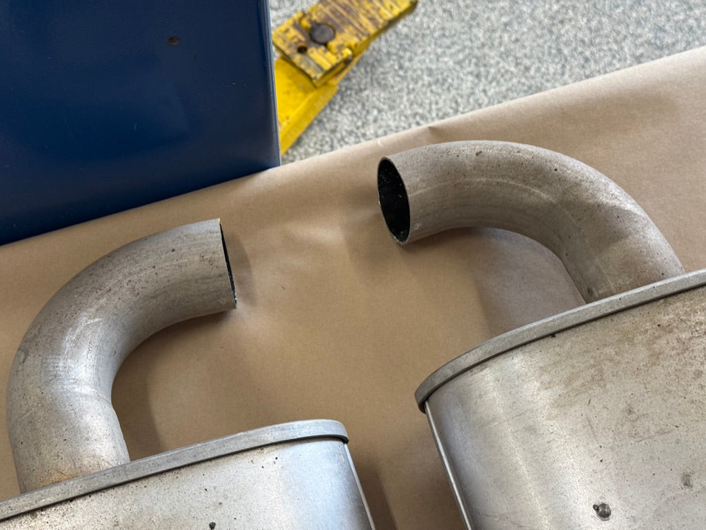 2018-2023 Ford Mustang GT Active Exhaust Quad Tip Mufflers