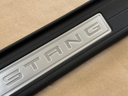 2015 Ford Mustang 50th Anniversary Sill/Scuff Plates Interior Trim Black