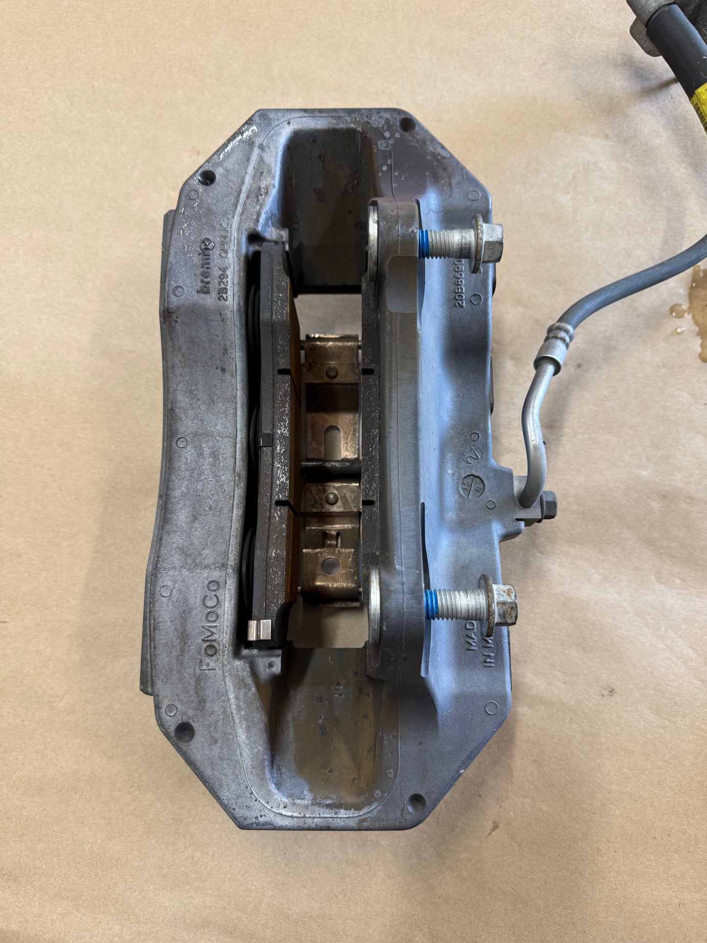 2015-2023 Ford Mustang GT Front 6 Piston BREMBO Brake Calipers