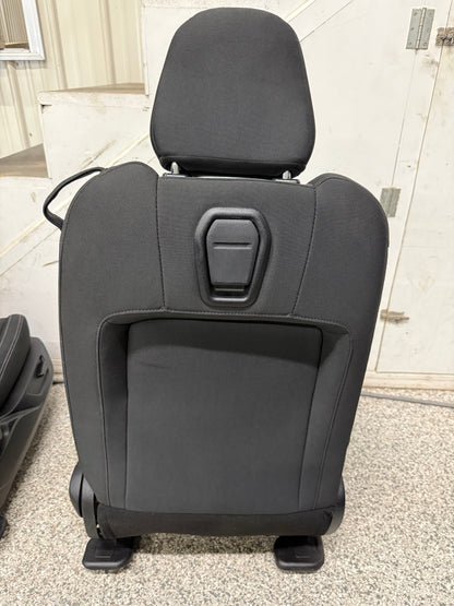 2018-2023 Ford Mustang GT Black Cloth Seats Coupe Front Power Seats