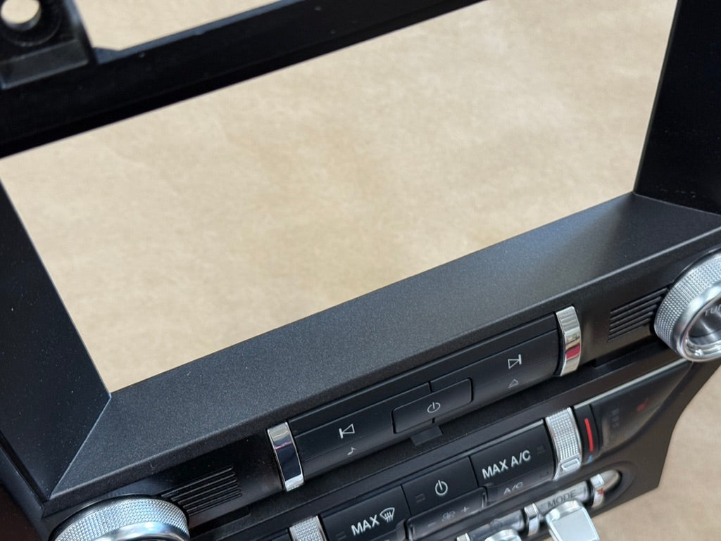 2015-2017 Ford Mustang GT Face Plate Premium Radio 8 inch Trim Piece