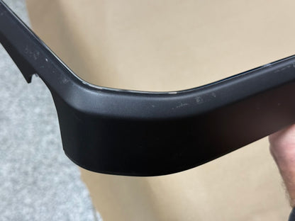 2023-2025 Ford F-250 Center Dash Radio Trim Surround Charcoal Metallic/Chrome