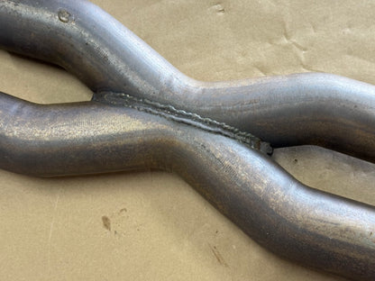 2024-2026 Ford Mustang GT Resonator Delete Unknown Brand X-Pipe - Aftermarket