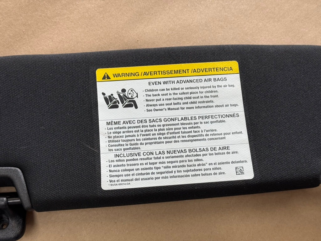 2015-2023 Ford Mustang Coupe Sun Visors Pair