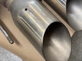 2018-2023 Ford Mustang GT Active Exhaust Quad Tip Mufflers 16k miles