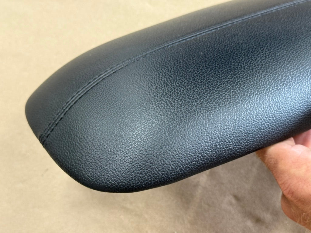 2015-2023 Ford Mustang Center Top Console Lid Armrest Black Stitching