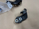2015-2023 Mustang GT GT500 GT350 Door Hinges LH Driver Upper Lower "Black"