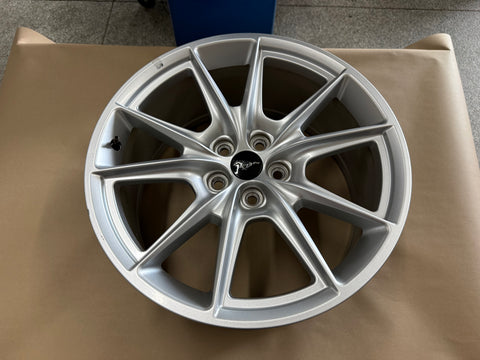 2015-2023 Ford Mustang GT Silver Wheel Rim 19x8.5"