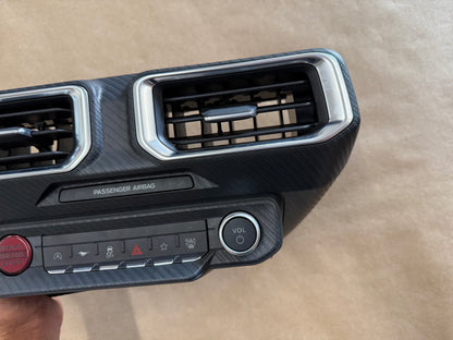 2024-2026 Ford Mustang S650 Center Dash Trim Air Vents Push Start Bezel Panel