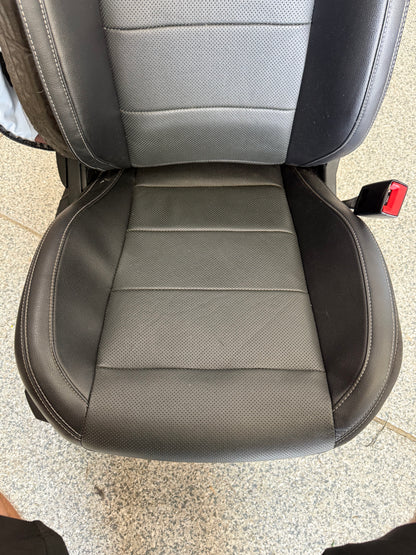 2018-2023 Ford Mustang GT Black Leather Coupe Front Rear Power Seats Heat/Cooled