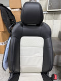 2018-2023 Ford Mustang GT Black/White Leather Front Rear Power Seats Heat/Cooled