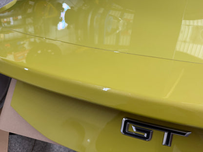 2024-2026 Ford Mustang GT Coupe Trunk Lid "B7" "Intense Lime Yellow Metallic"