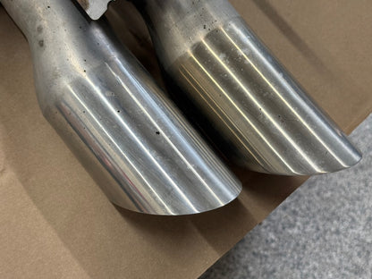 2018-2023 Ford Mustang GT Active Exhaust Quad Tip Mufflers