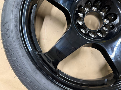 2015-2026 Ford Mustang GT Modern Spare Spare Tire 135/70/19 "Black"