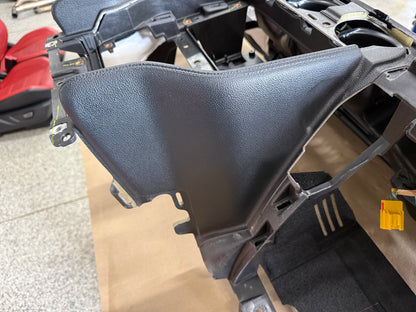 2015-2017 Ford Mustang GT 5.0 Leather Dash Pad Frame "Red Stitch"
