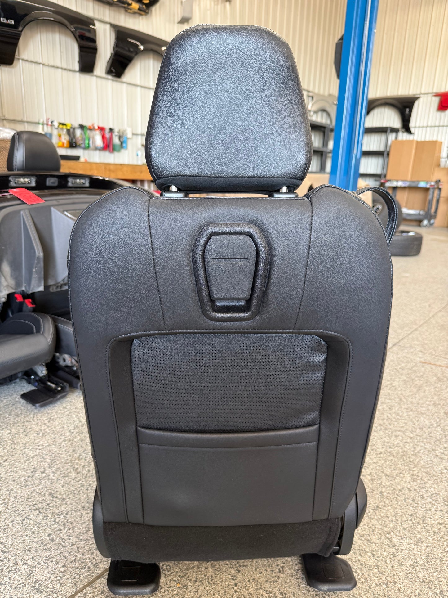 2018-2023 Ford Mustang GT Black Leather Coupe Front & Rear Seats