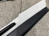 2014-2015 Chevrolet Camaro SS LH RH Side Skirts Pair  "White"