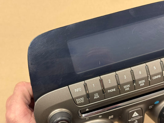 2010-2015 Chevrolet Camaro SS Radio Face Plate Head Unit GM