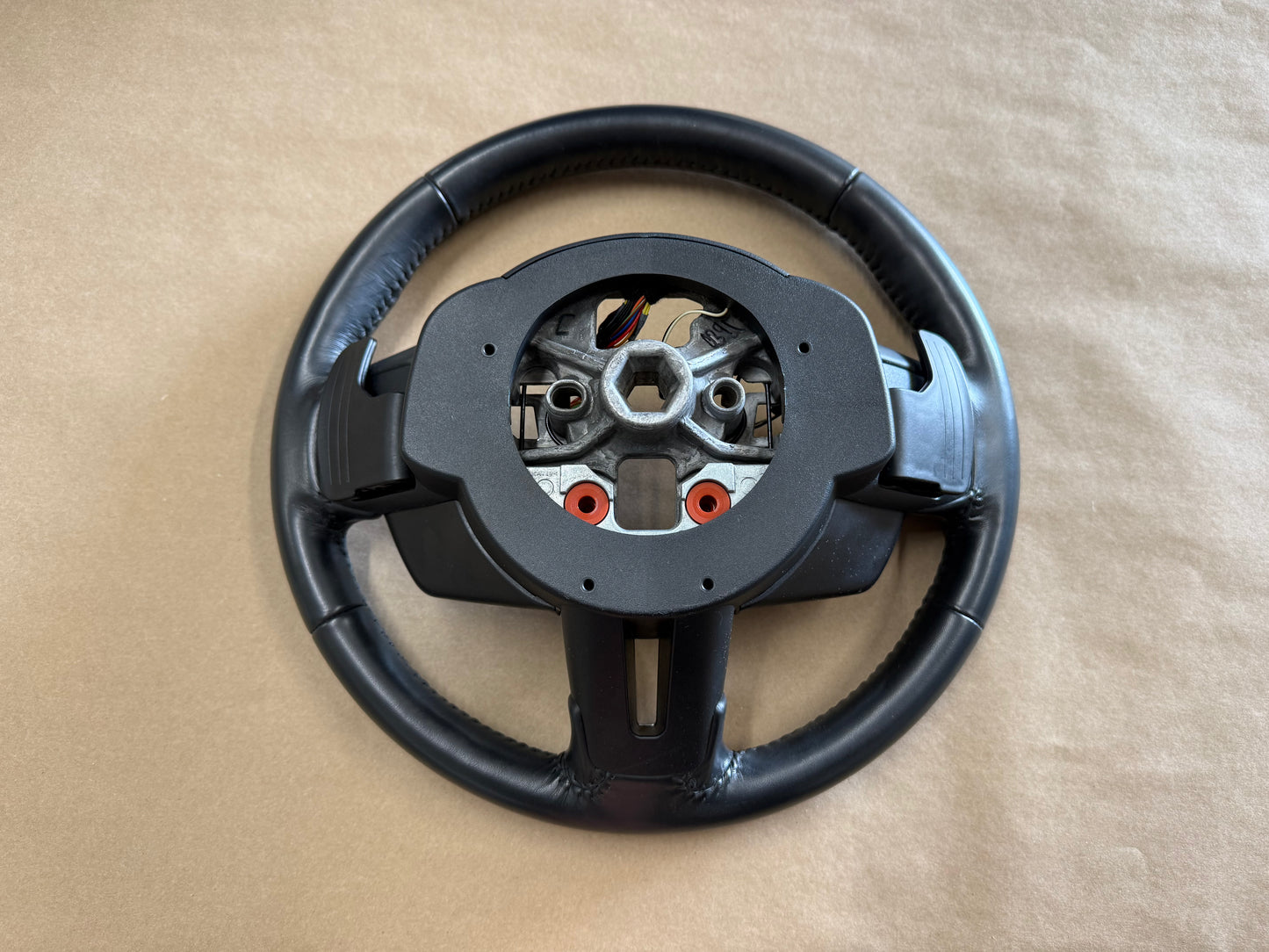 2018-2023 Ford Mustang Leather Steering Wheel Automatic Paddle Shifters