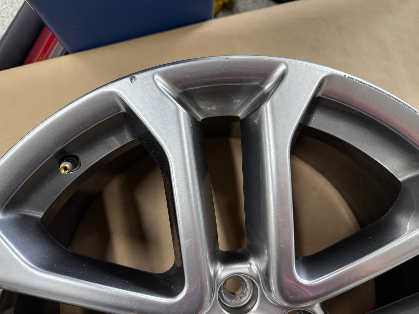 2015-2023 Ford Mustang GT Silver Wheel Rim 20x9"
