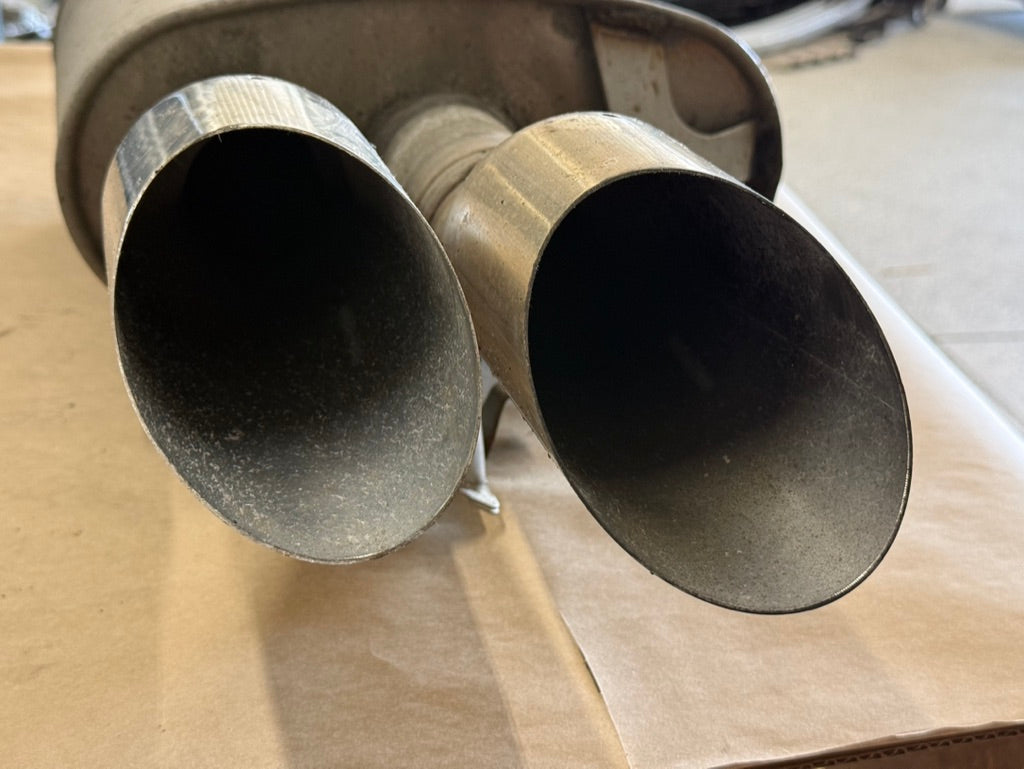 2018-2023 Ford Mustang GT Active Exhaust Quad Tip Mufflers