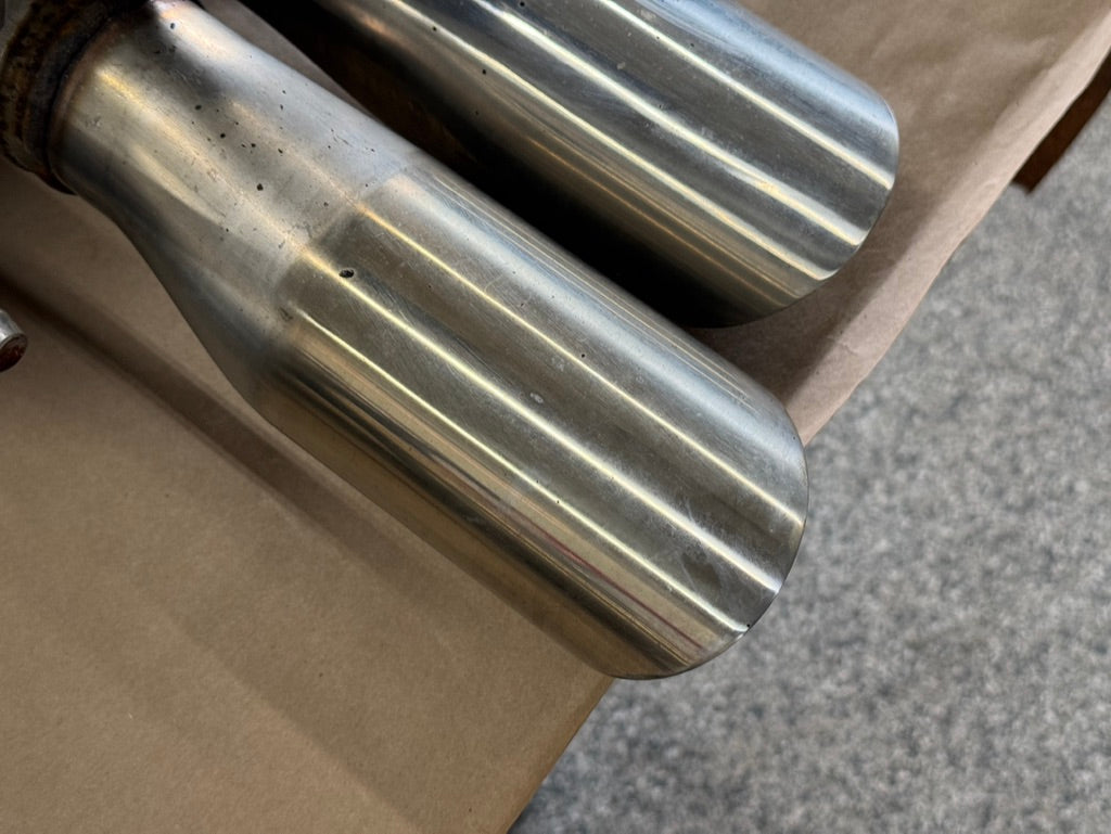 2018-2023 Ford Mustang GT Active Exhaust Quad Tip Mufflers