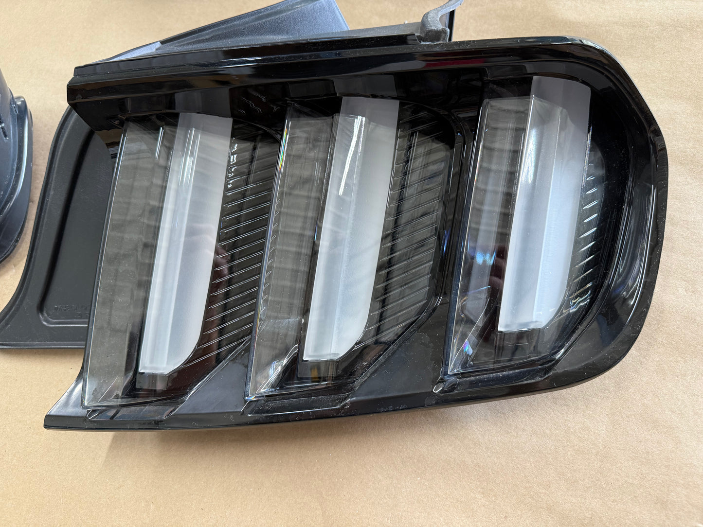 2015-2017 Ford Mustang GT GT500 Ecoboost LH RH Pair Clear Tail Lights