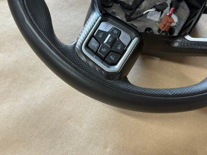 2024-2026 Ford Mustang GT Leather Steering Wheel "Manual"
