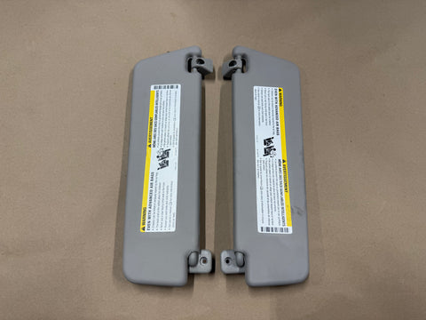 2010-2015 Chevrolet Camaro Coupe Sun Visors "Grey" "Pair"