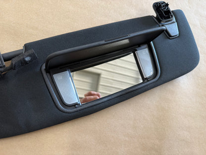 2015-2023 Ford Mustang Coupe Sun Visors Pair "Home Link"