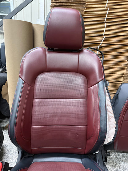 2024-2026 Ford Mustang GT Leather Front Rear Seats Heated/Cooled