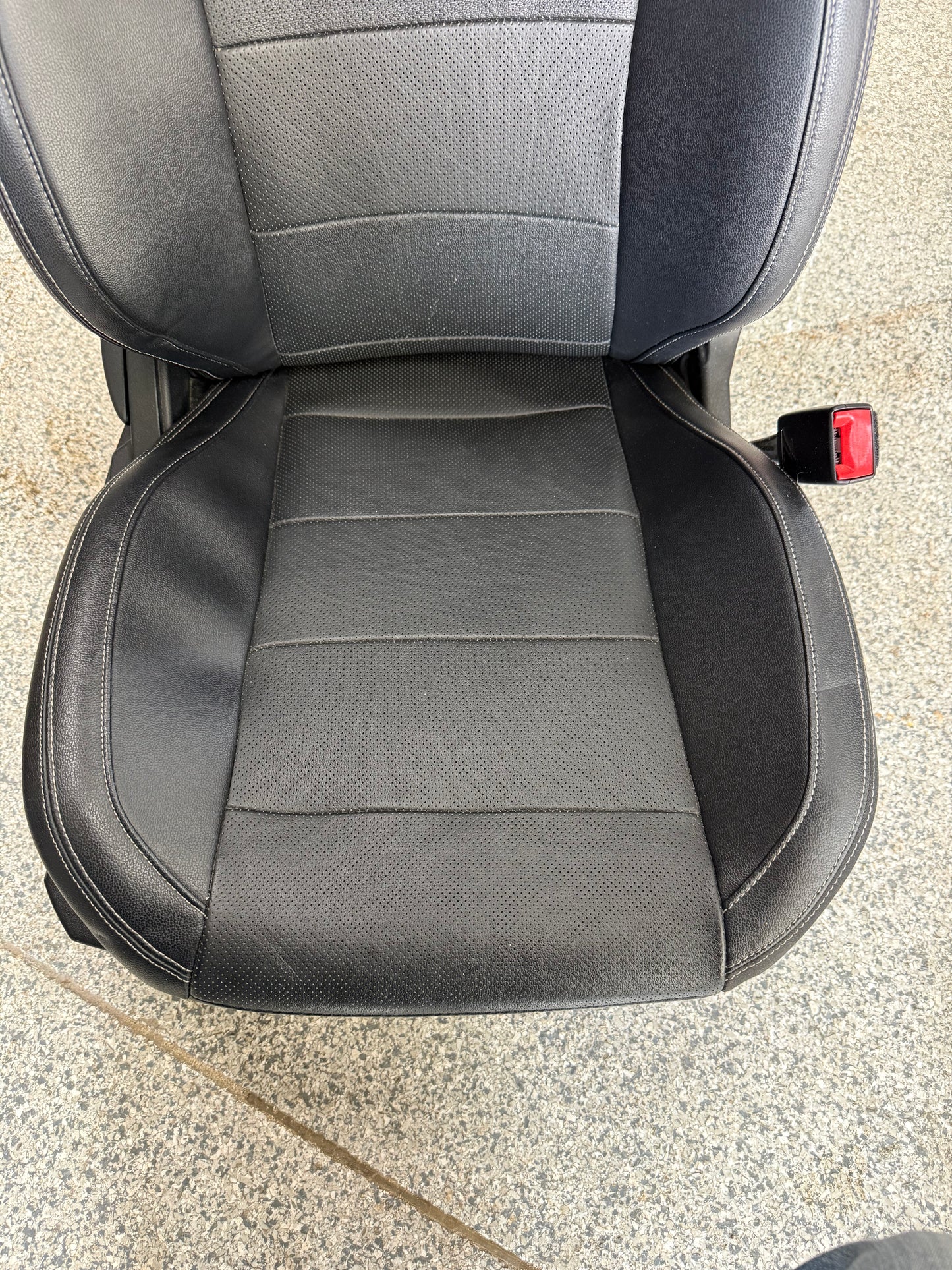 2015-2017 Ford Mustang GT Premium Leather Front Rear Seats Black Heated/Cooled