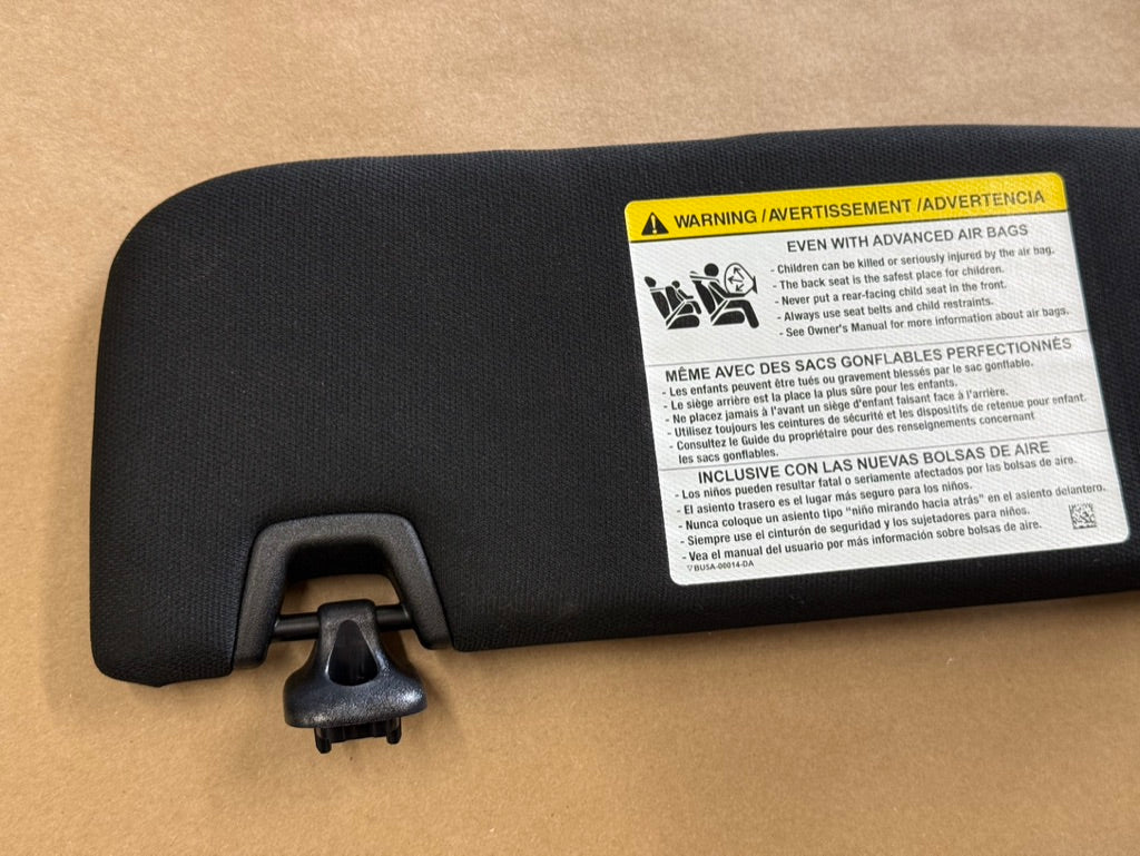 2015-2023 Ford Mustang Coupe Sun Visors Pair "Home Link"