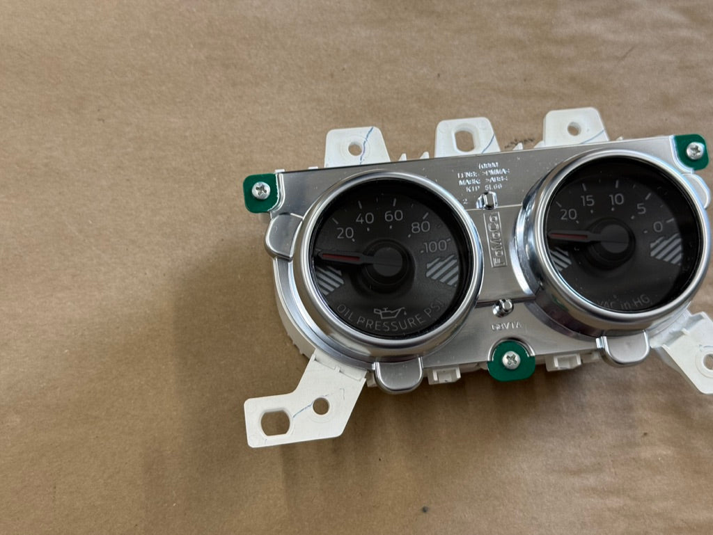 2018-2023 Ford Mustang GT Track Pack Oil Pressure Vacuum Dash Gauges