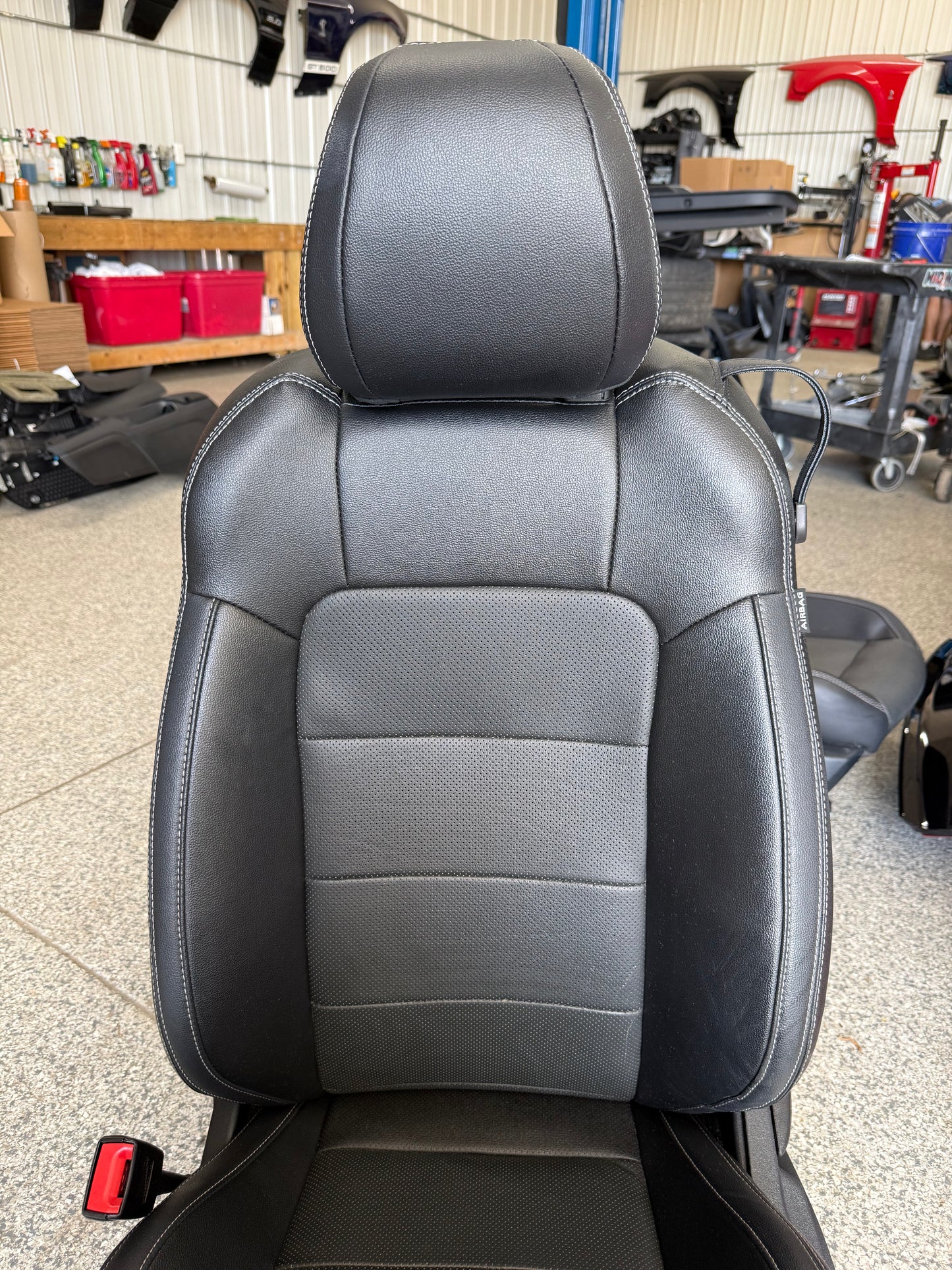 2018-2023 Ford Mustang GT Black Leather Coupe Front Rear Power Seats Heat/Cooled